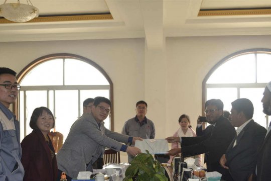 El centro de inspección de Bangladesh visitó la fábrica de calderas EPCB