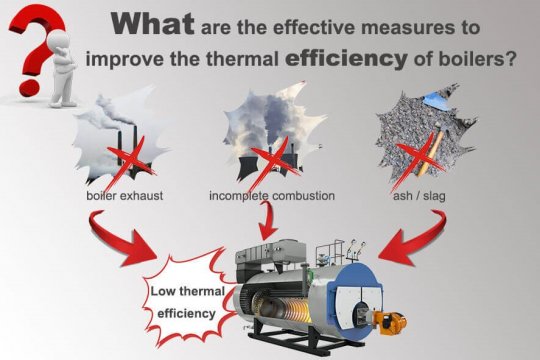Mejorar la eficiencia térmica de las calderas industriales