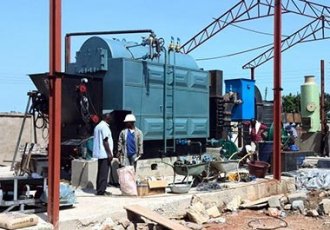 2T / h, EPCB China Caldera de vapor de biomasa en Ghana
