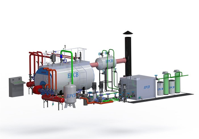 Caldera de agua caliente eléctrica industrial de alta eficiencia EPCB
